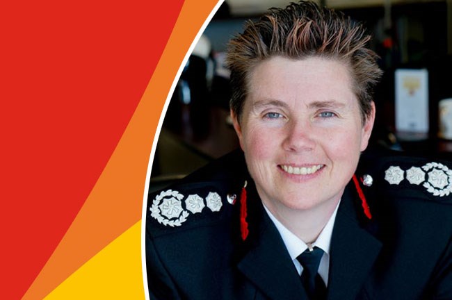 Chief Fire Officer Becci Bryant