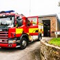 Fire engine outside Brewood Fire Station